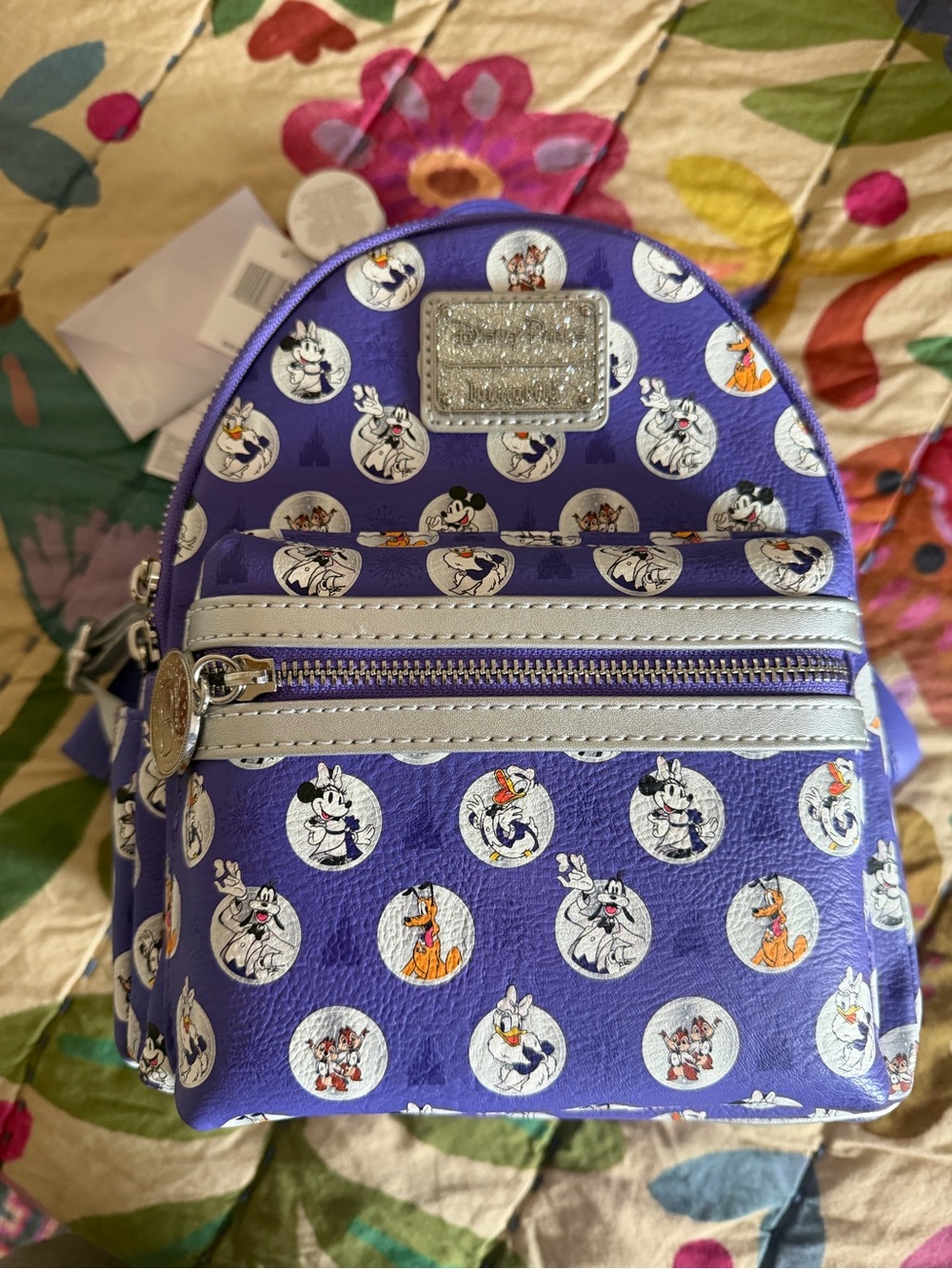 Loungefly Disney Parks - Disney 100 Backpack with Characters